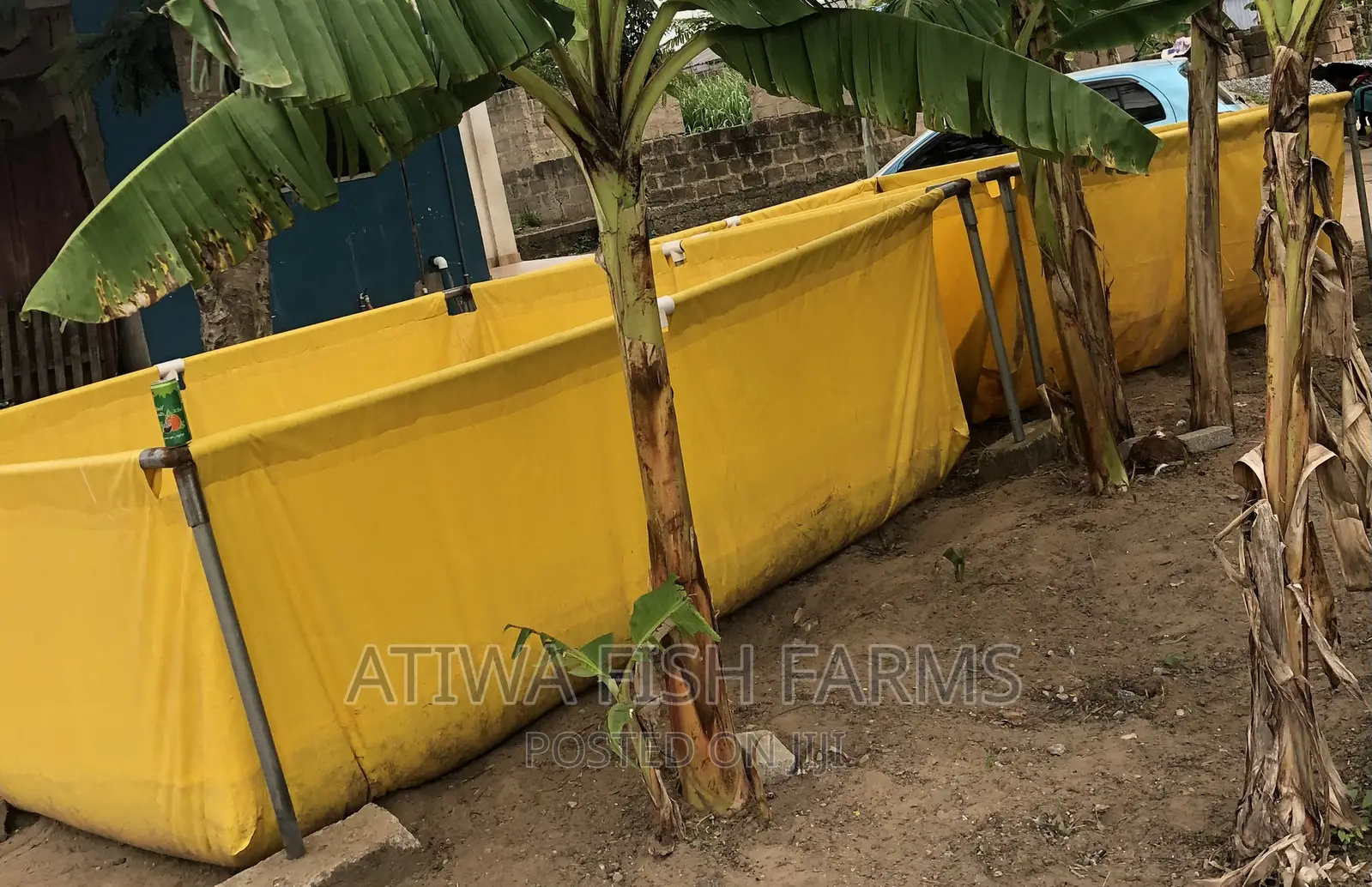 Used German Tarpaulin Fish Tank
