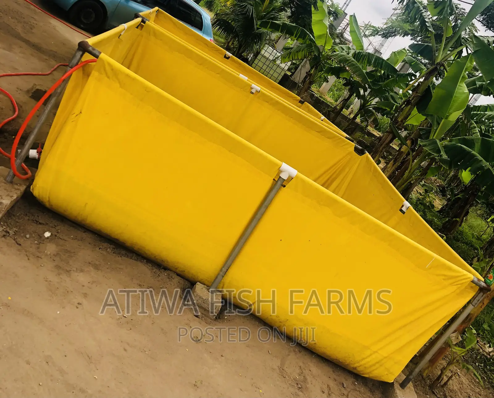 Used German Tarpaulin Fish Tank