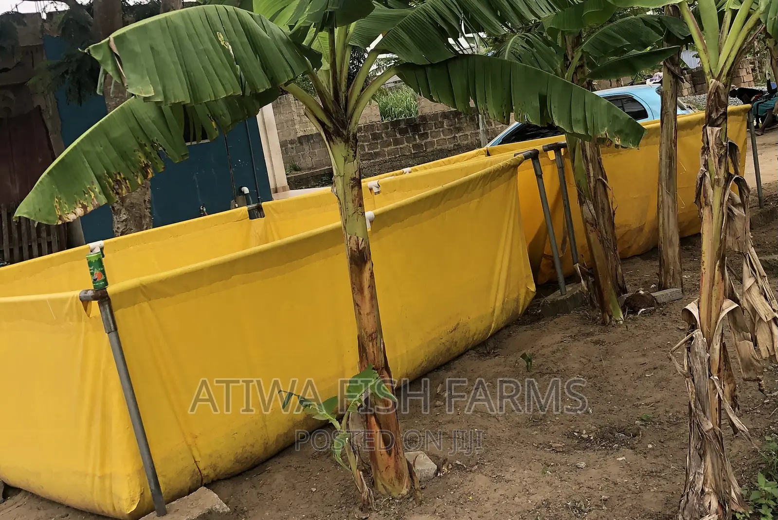 Used German Tarpaulin Fish Tank