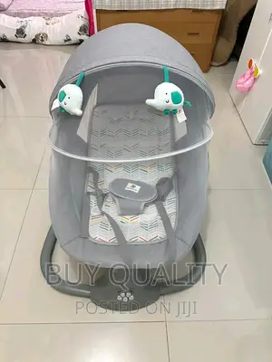 Bluetooth Baby's Cot, Bouncer/ Rocker With 25installed Music