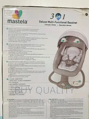 Bluetooth Baby's Cot, Bouncer/ Rocker With 25installed Music