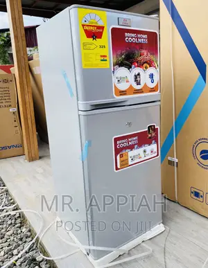 Super Adorable Zara 14TM Double Door Refrigerator(Silver).