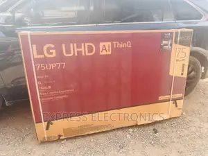 Minimal Bezel Slim UHD Smart LG Tv 75”Up77
