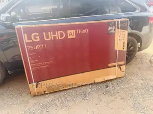 Minimal Bezel Slim UHD Smart LG Tv 75”Up77