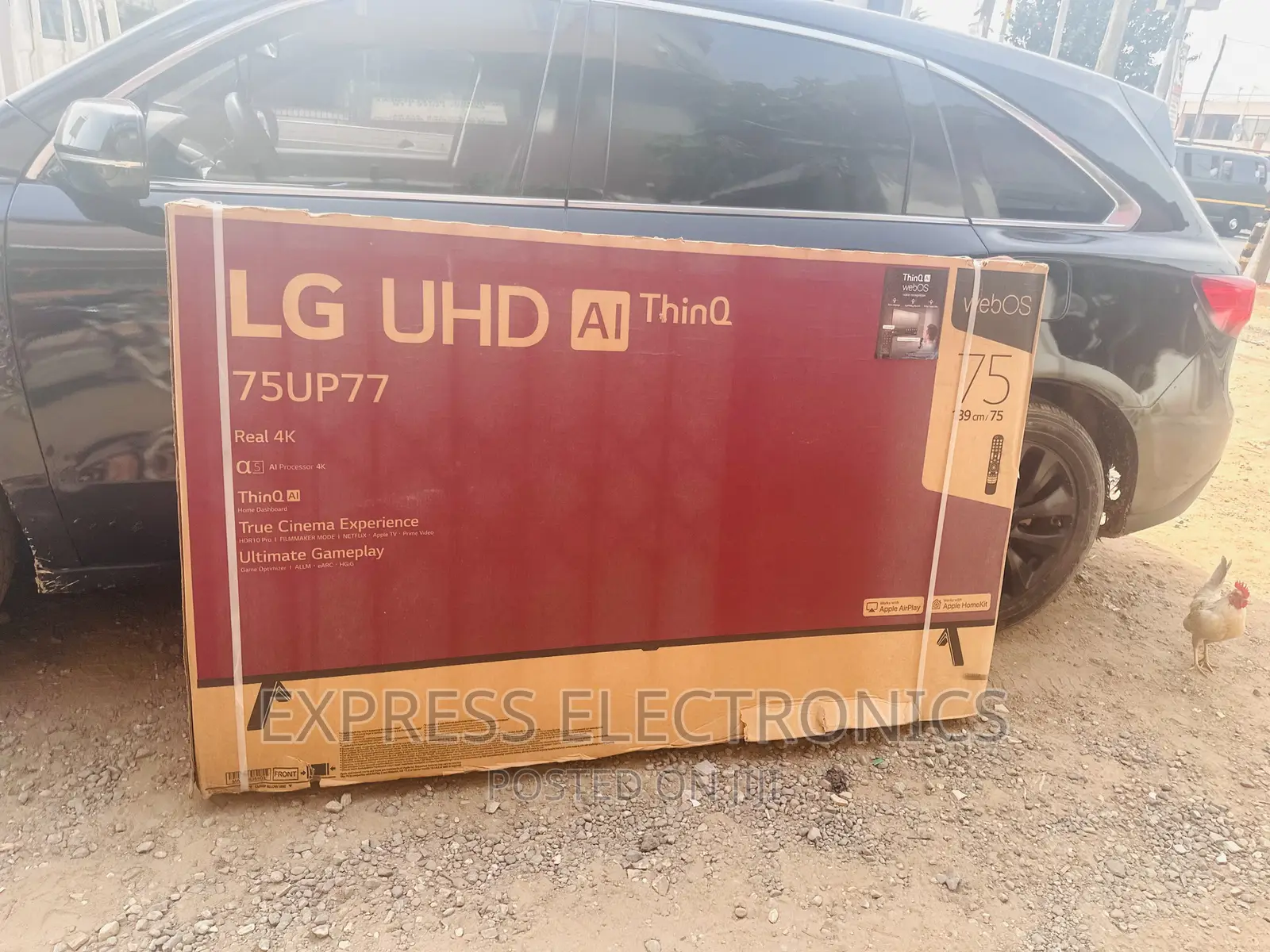 Redefine Scale in UHD Smart Lg 75”Up77
