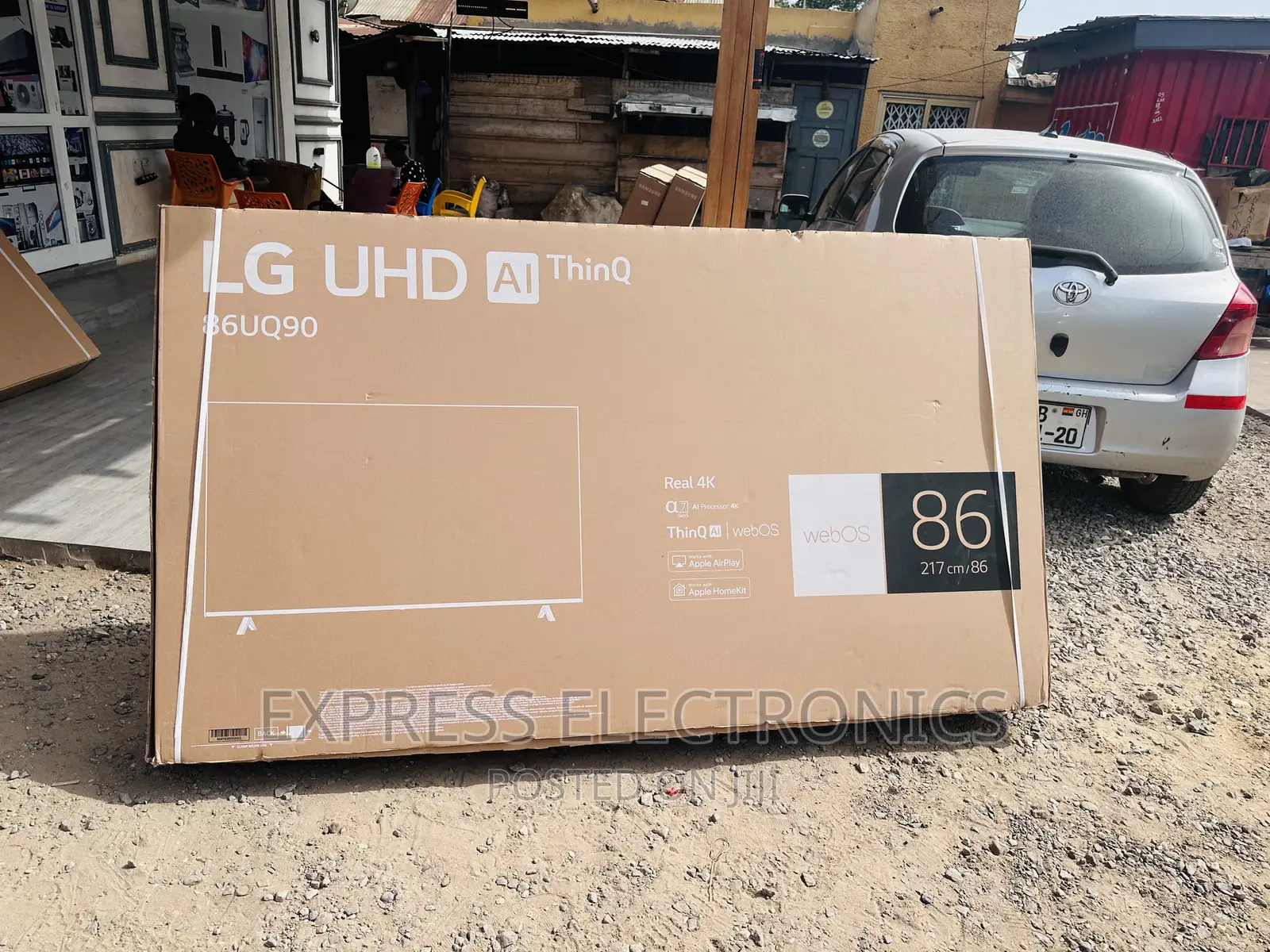 The High Power Smart UHD Lg 86”Uq90