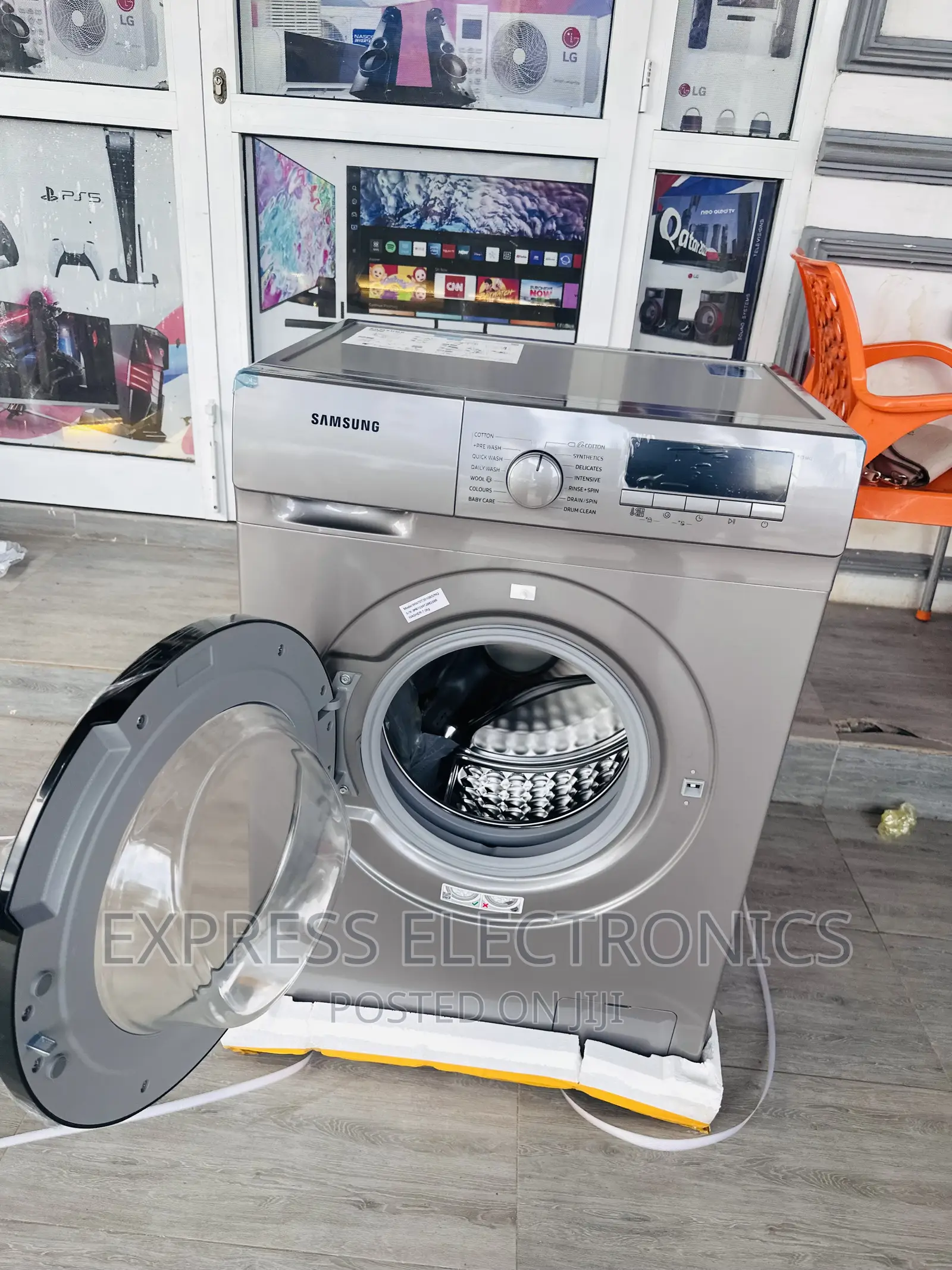 Classy Sleek WM Samsung Frontload 7kg Full Auto