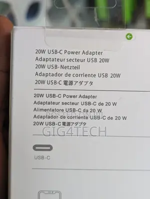 20w Usb-C Power Adapter Usb-C to Lightning Cable