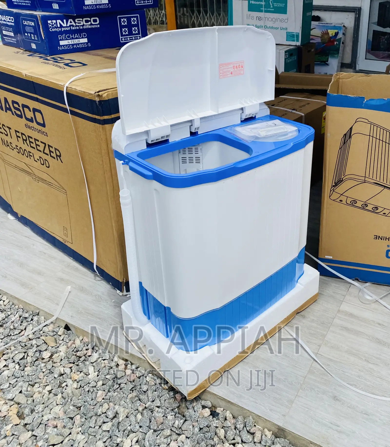 Super Affordable Nasco 7kgelectric Top Load Washing Machine