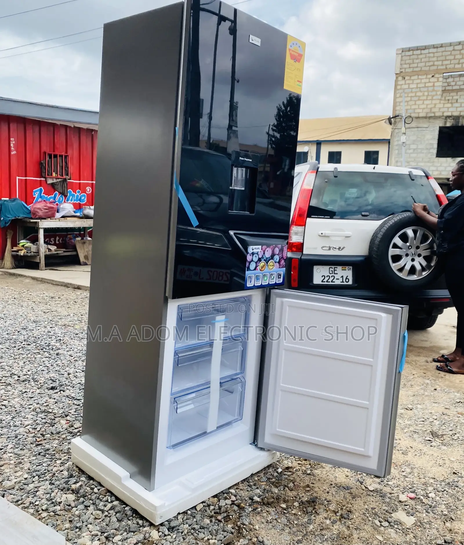 Shop Authentic Pearl PF-400BG Double Door Fridge(309ltr).