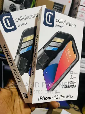 Cellularline Book Agenda 2, Back Cover,For iPhone 12 Pro Max