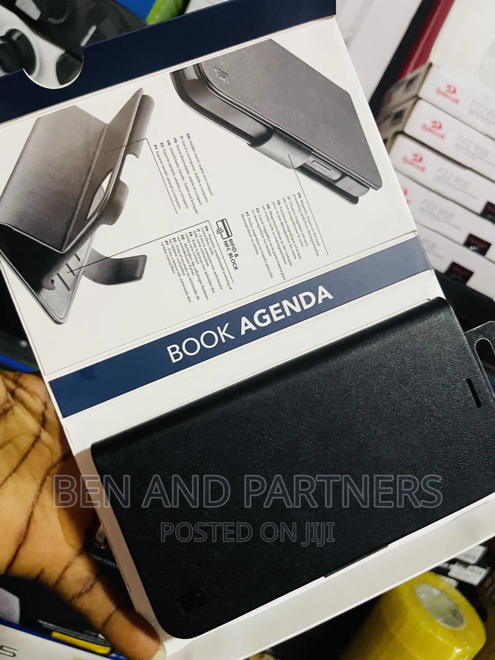 Cellularline Book Agenda 2, Back Cover,For iPhone 12 Pro Max