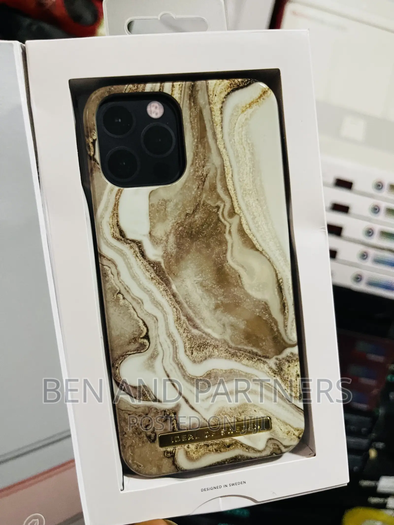 Golden Sand Marble for iPhone 12 12 Pro