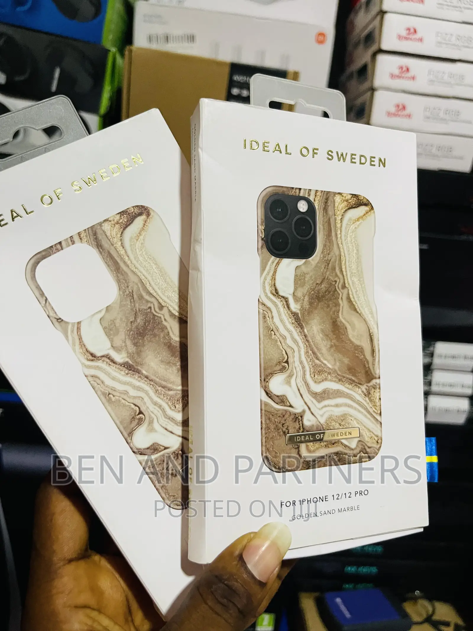 Golden Sand Marble for iPhone 12 12 Pro