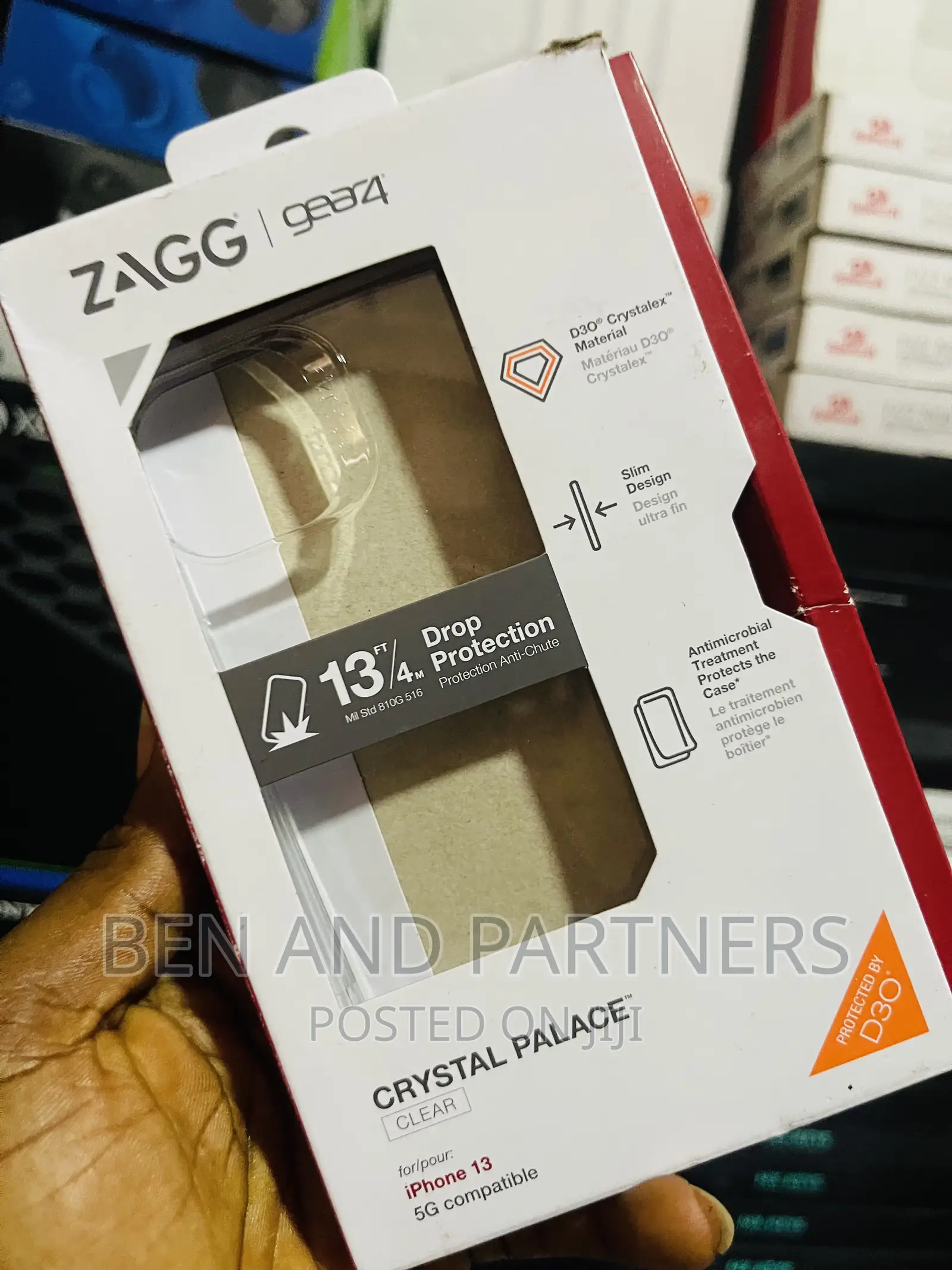 Original Gear4 iPhone 13 Silicone Cover