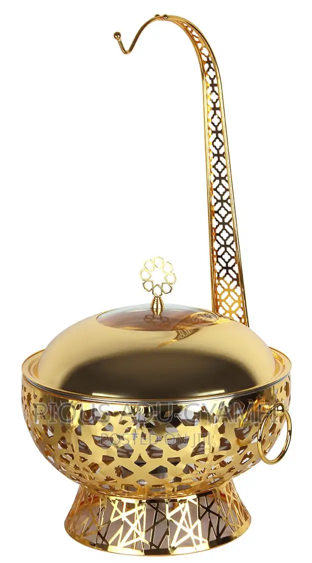8 Liters Luxurious Gold Chafing Dish