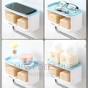 Multifunctional Wall Mounted Soap Holder