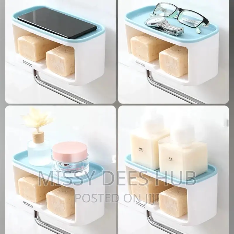 Multifunctional Wall Mounted Soap Holder