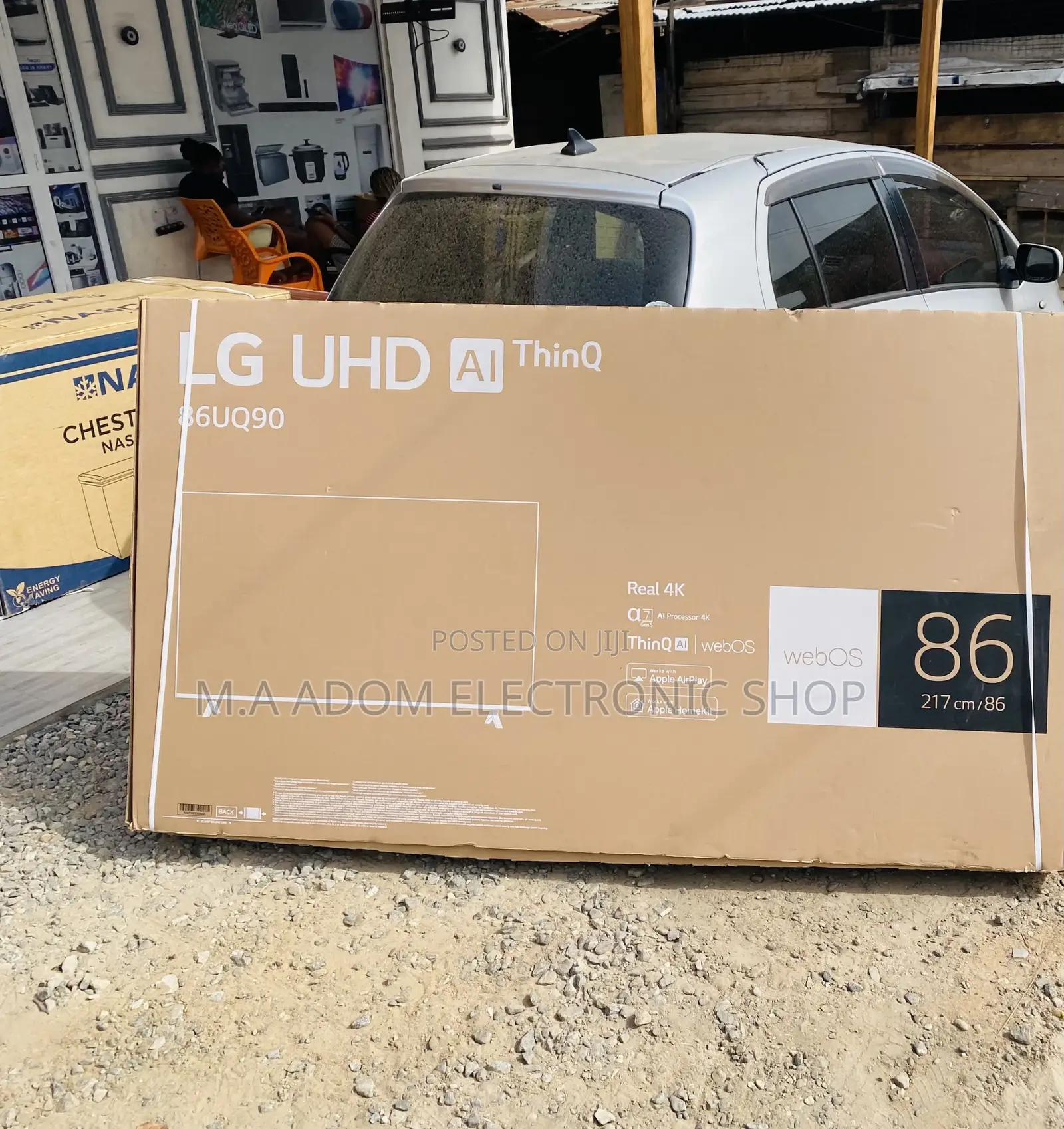 Original LG 86UR80003 86 Inch Uhd Smart and Tv(Black) 