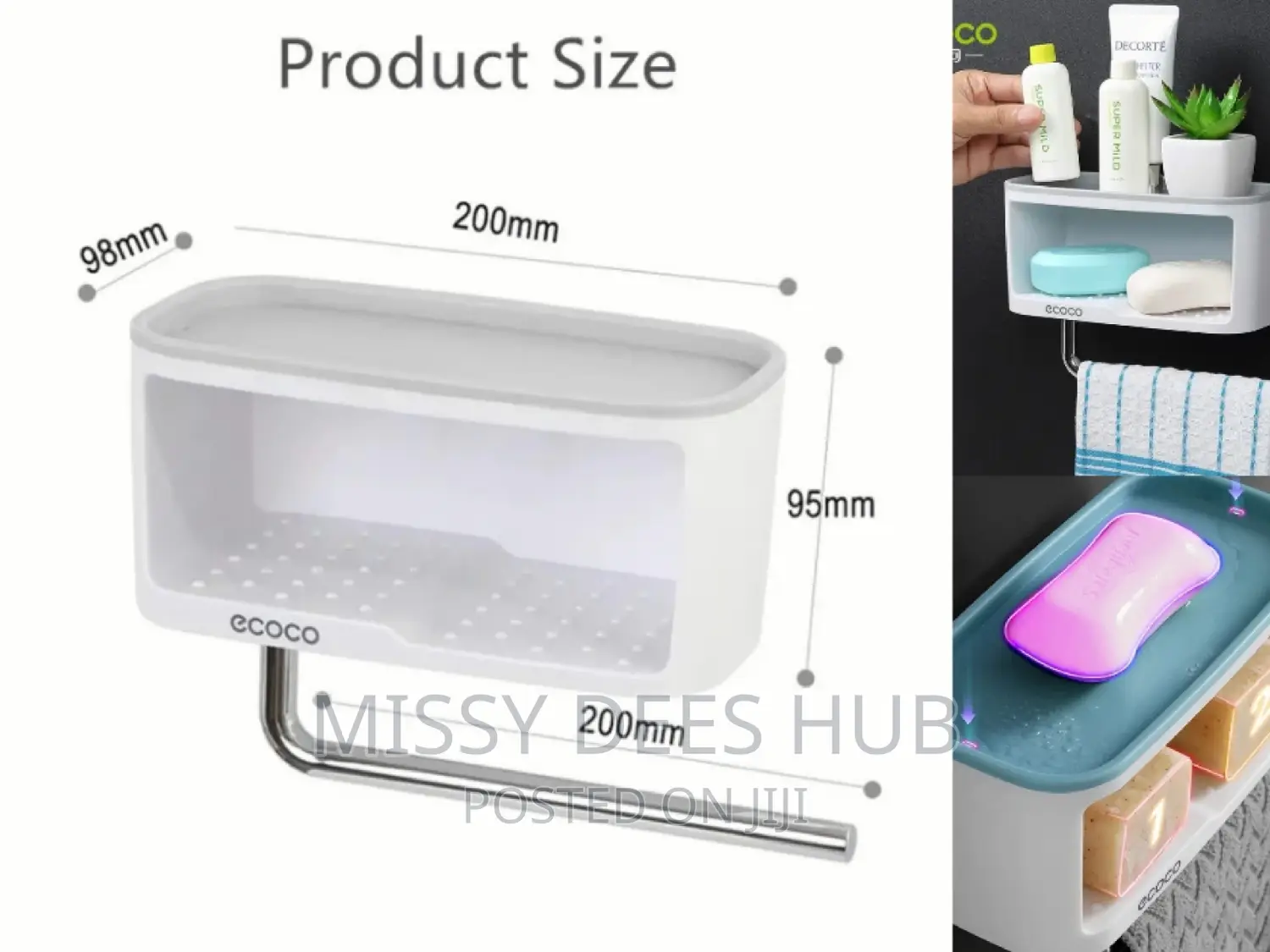 Multifunctional Wall Mounted Soap Holder