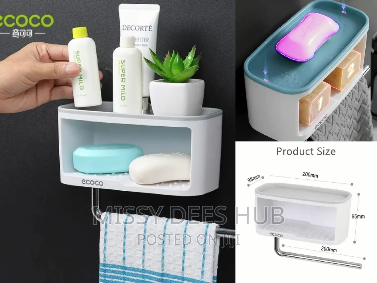 Multifunctional Wall Mounted Soap Holder