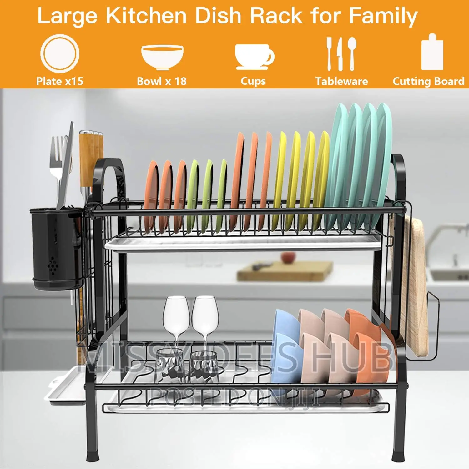 2 Tier Dish Rack