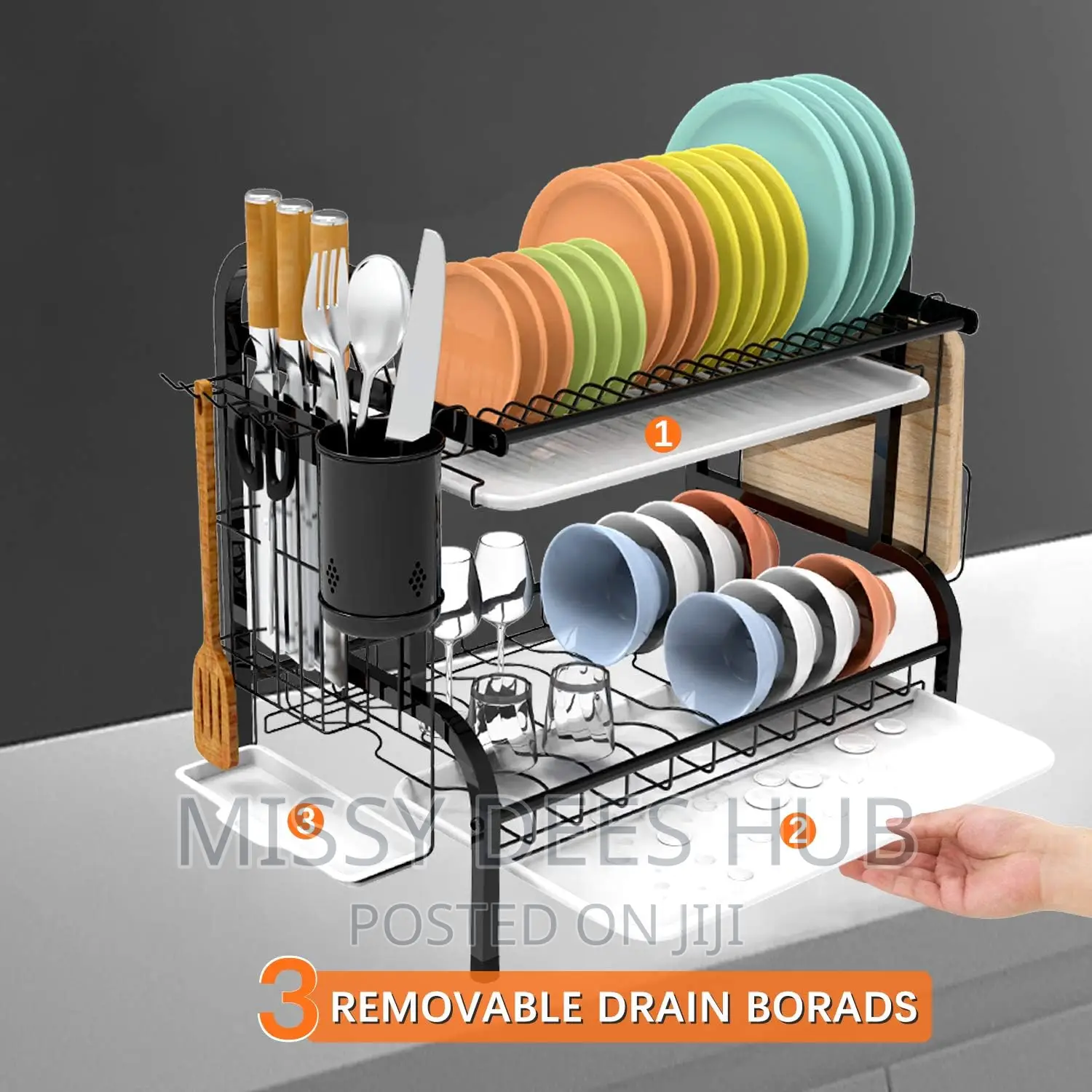 2 Tier Dish Rack