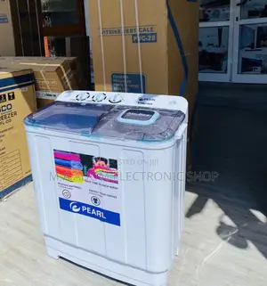 Newly in Stock Pearl 7kg Semi-Automatic Washing Machine.