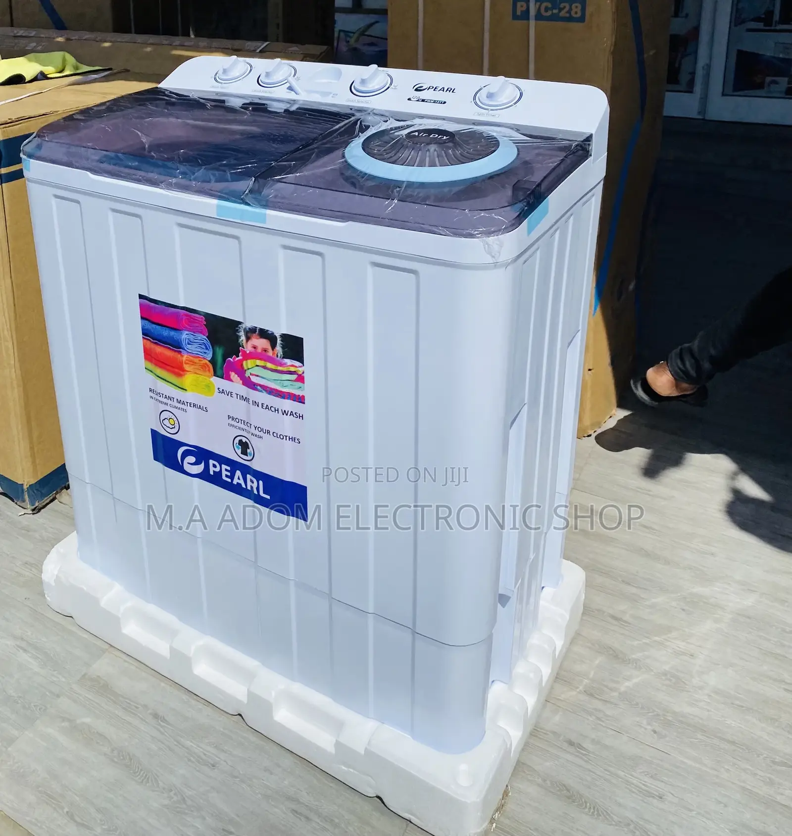 Brand New Pearl 12kg Semi-Automatic Washing Machine