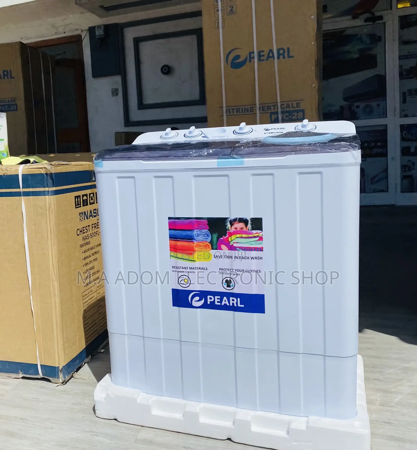 Sealed in Box Pearl 12kg Semi-Automatic Washing Machine