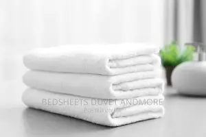 White Bath Towel