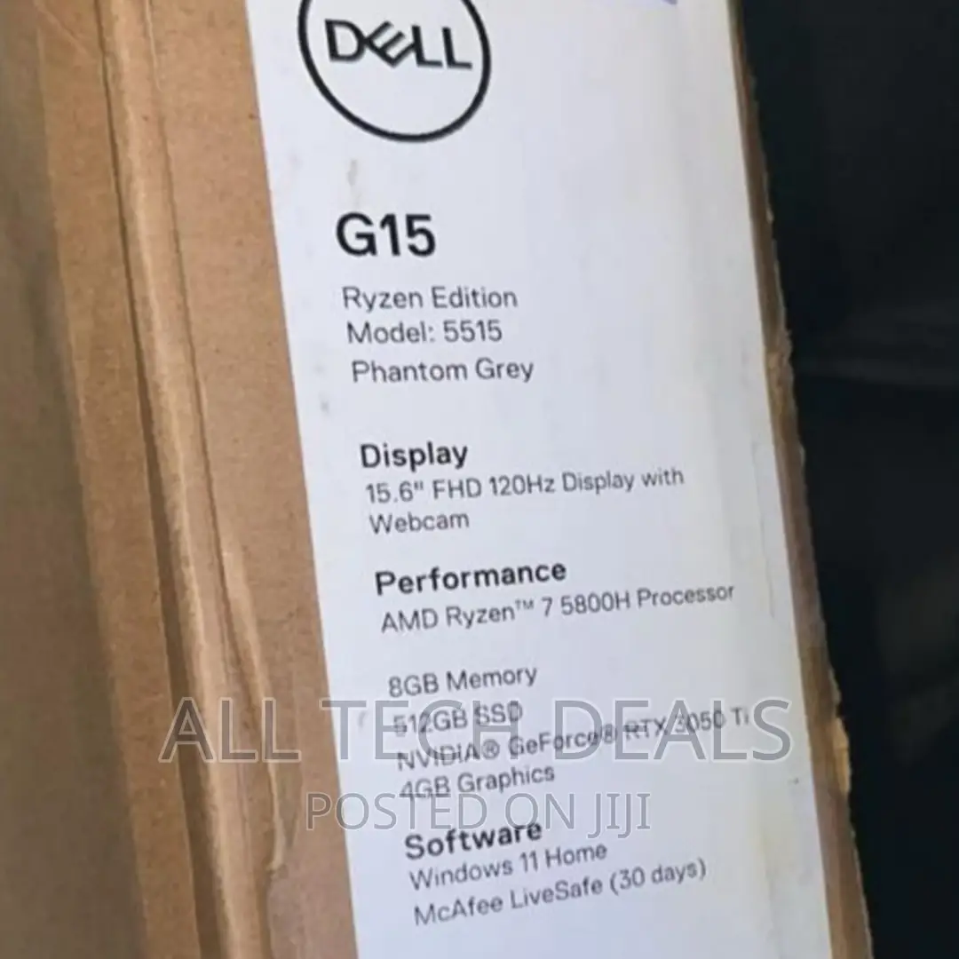 New Laptop Dell 8GB AMD Ryzen 7 SSD 512GB