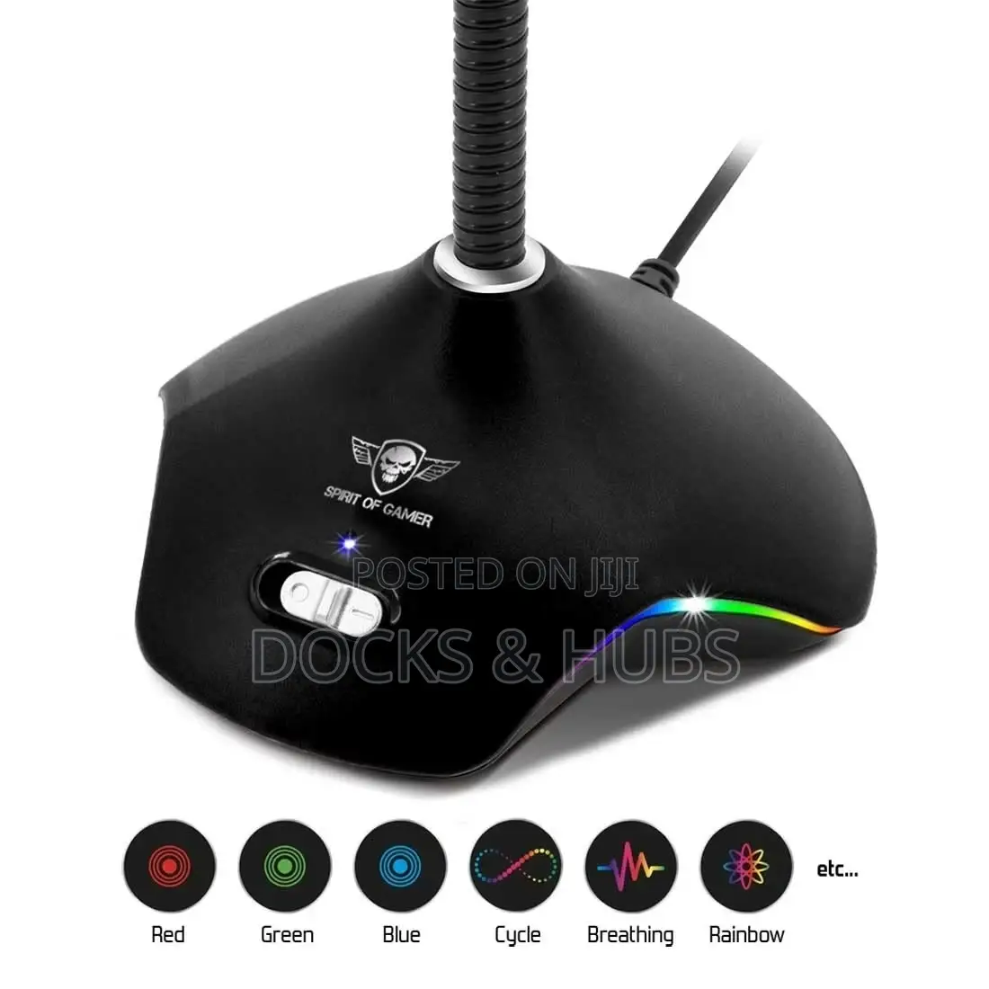 Spirit of Gamer RGB Destop Mic (MIC-EKO300)