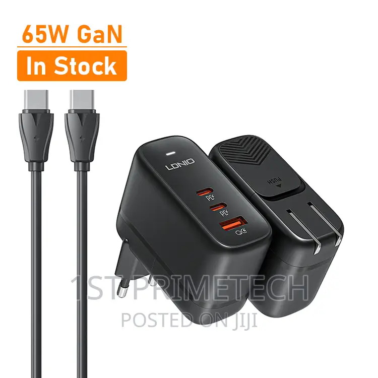 Ldnio 65w Adapter+Type C to C Cable