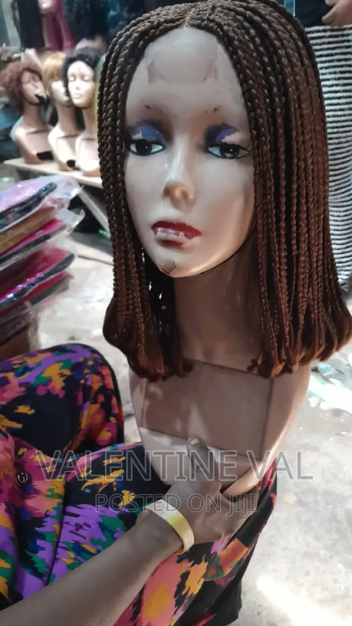 Braided Bobbi Boss Wig, Rasta Nice Hairstyle 14 Inches