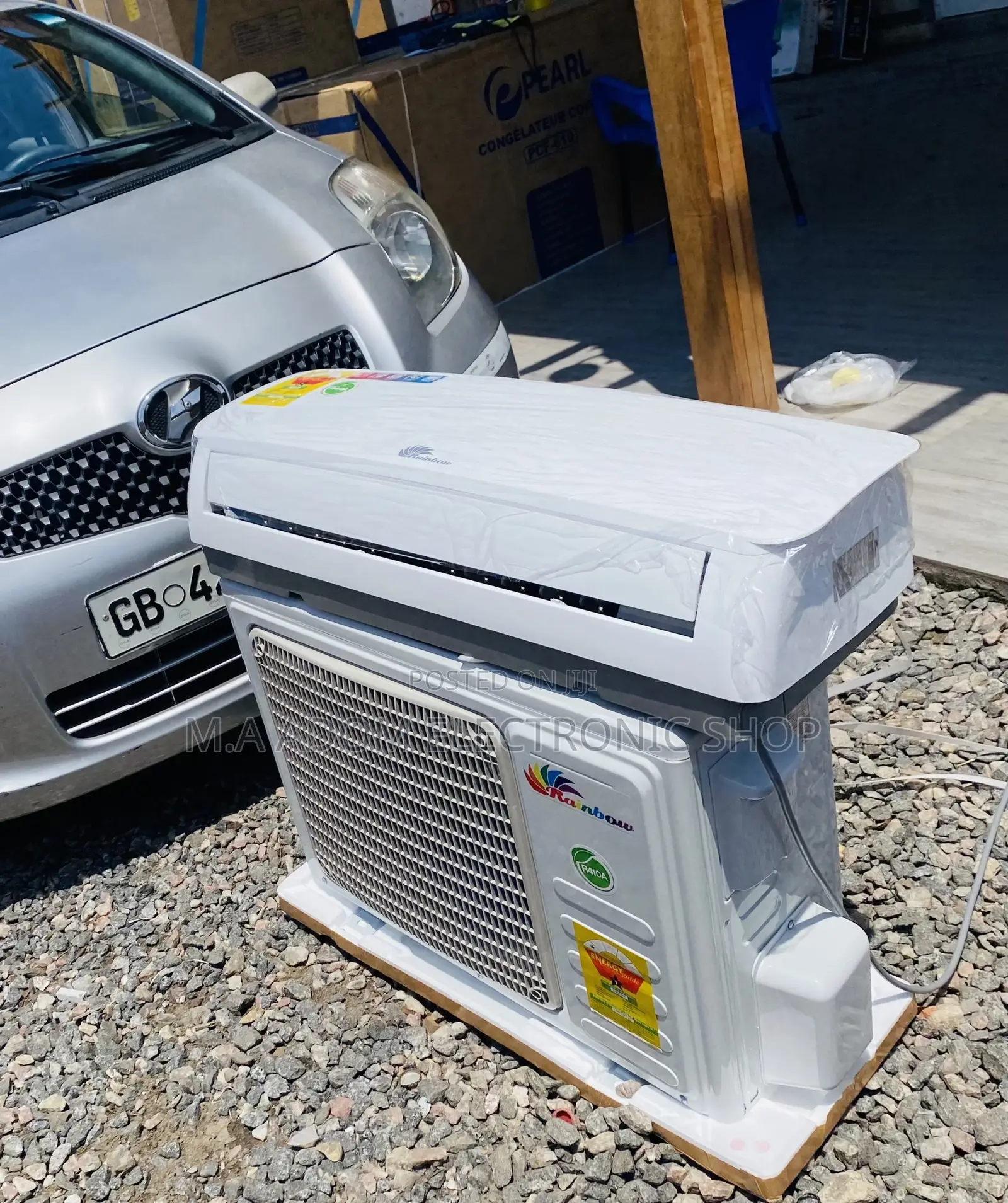 Elegant Rainbow 1.5hp R410 Air Conditioner(White) 