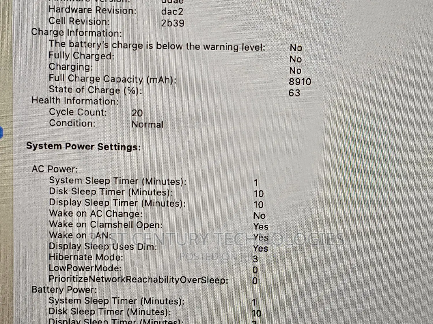 Laptop Apple MacBook Pro 2019 32GB Intel Core I9 SSD 1T
