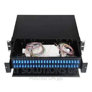 48 Port Drawer Sliding Type Fiber Optic Terminal Box 48 Core
