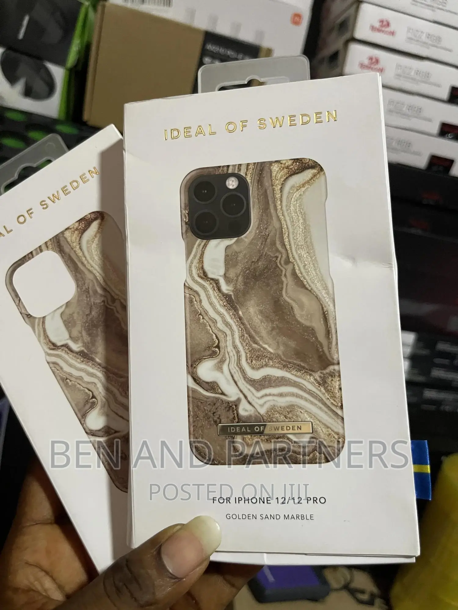 Golden Sand Marble for iPhone 12 12 Pro