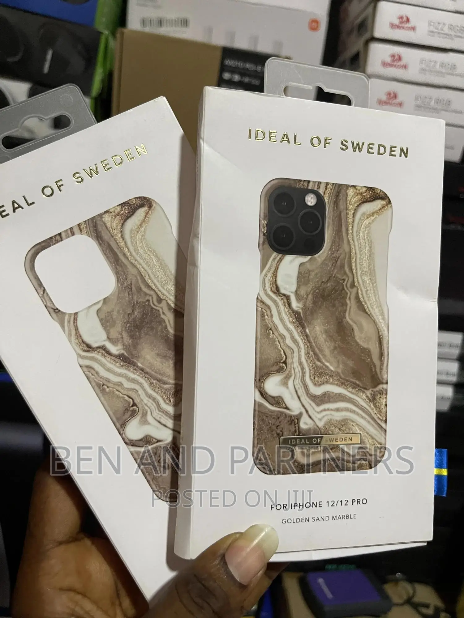 Golden Sand Marble for iPhone 12 12 Pro