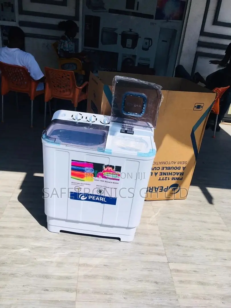 Grab White 7kg Semiautomatic Topload Washingmachine Pearl
