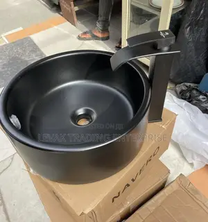 Pedicure Basin - Matte Black Basin