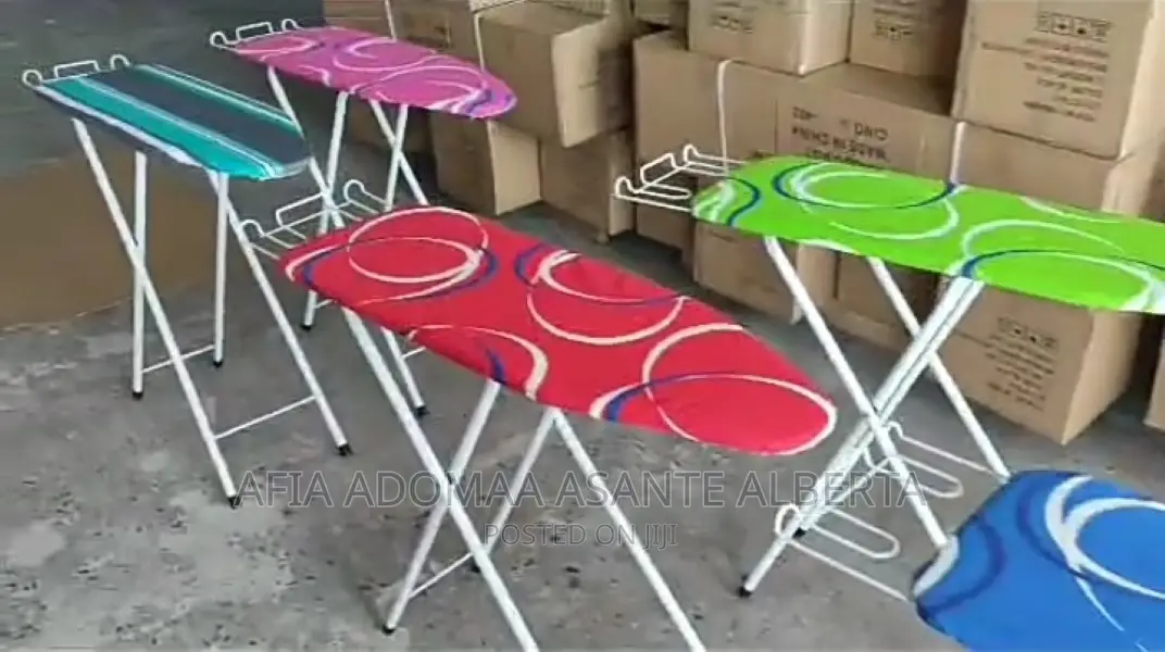 Foldable Ironing Board-Metalic