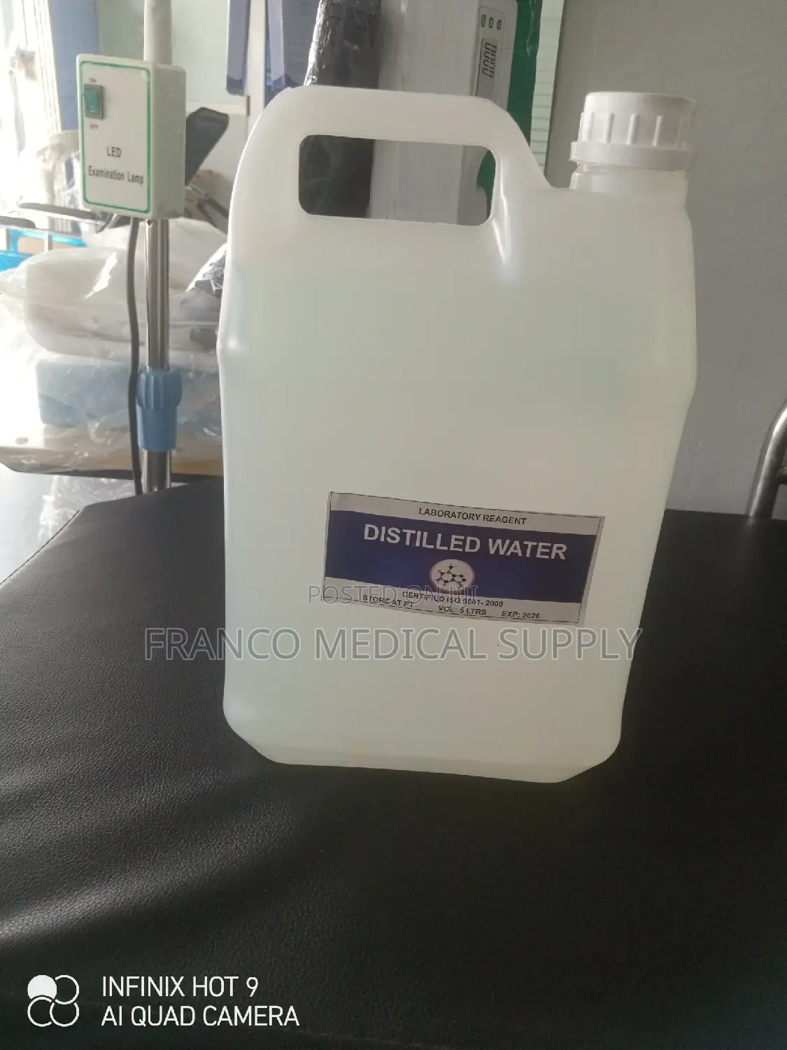 Distilled Water 5 Litres
