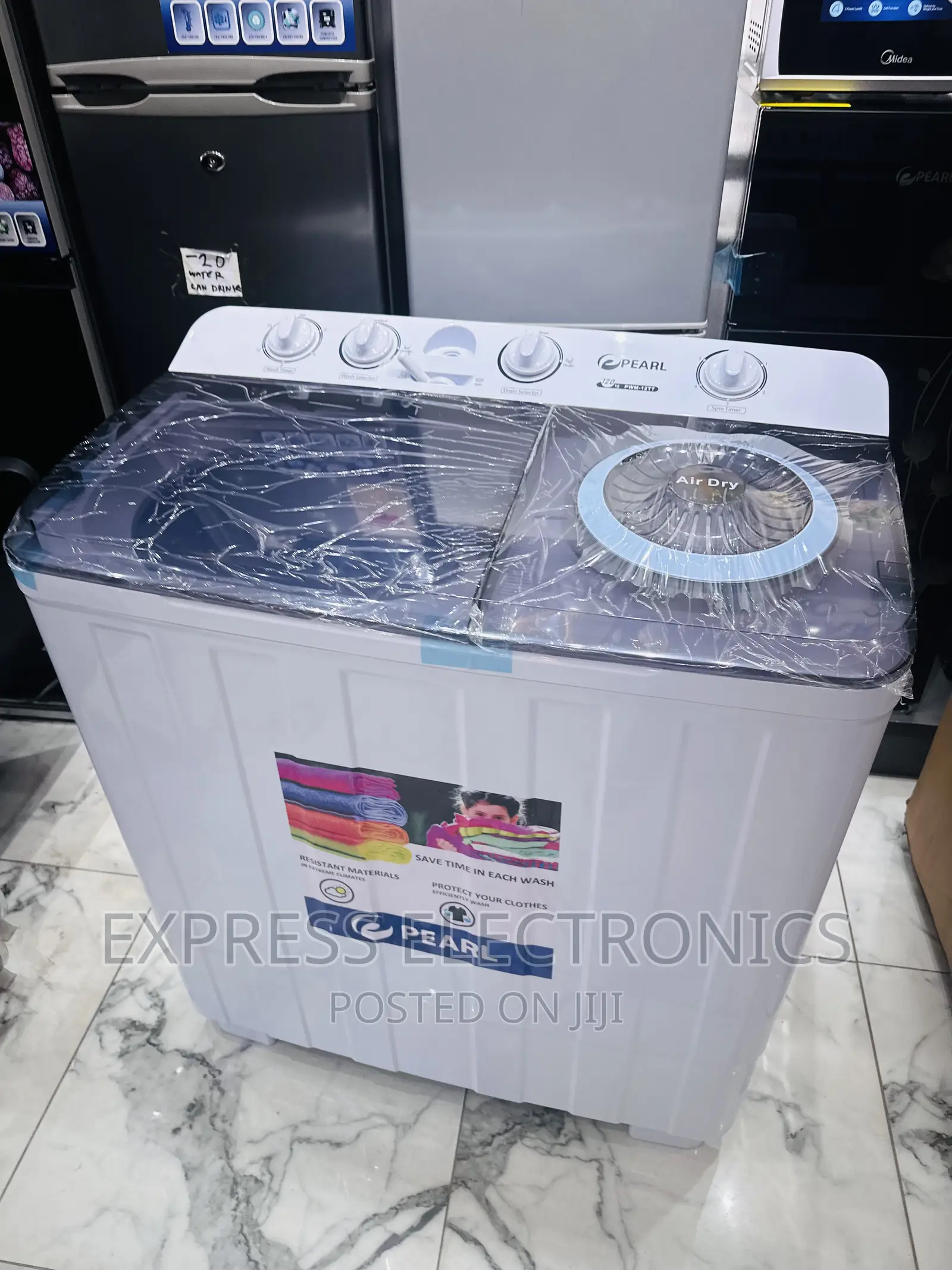 Draining and Spinning WM Pearl 12kg Topload