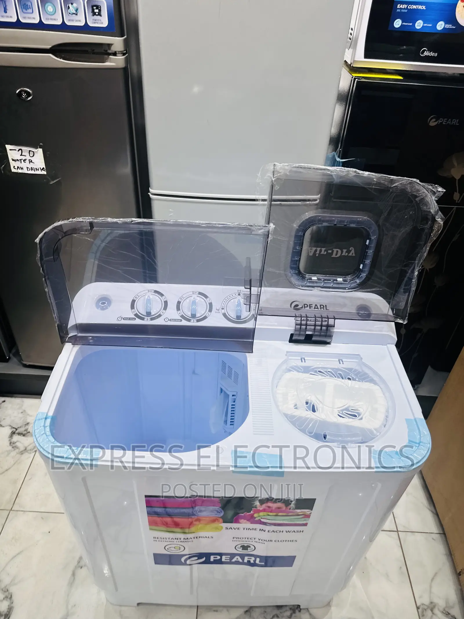 A Complete Compact Washing Machine Pearl 7kg Topload