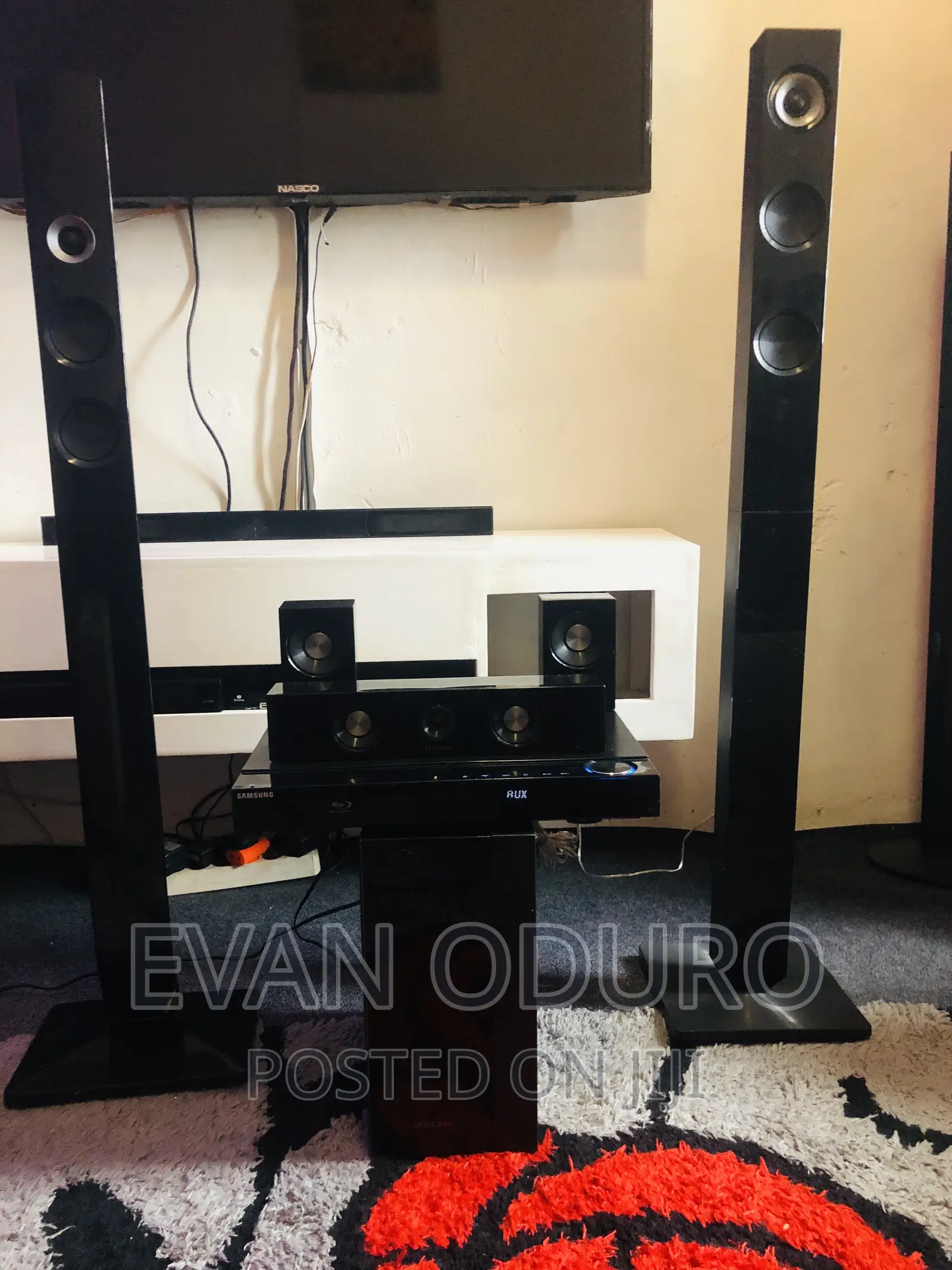 Powerful Samsung Smart Home Theater All Touch Control Neat