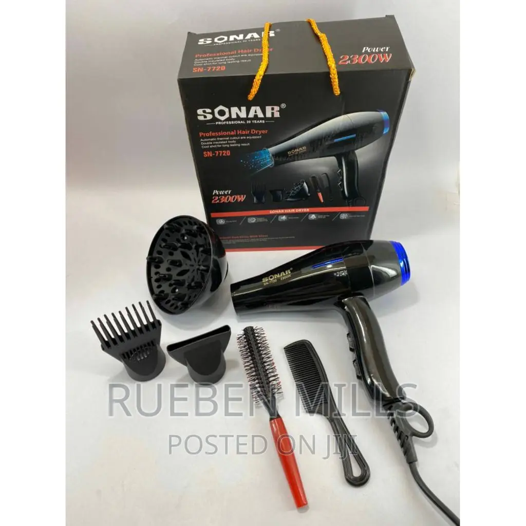 6-in-1 Professional Sonar Hair Dryer