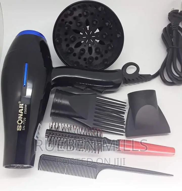 Quick Drying Sonar Six-in-One Professional Hair Dryer