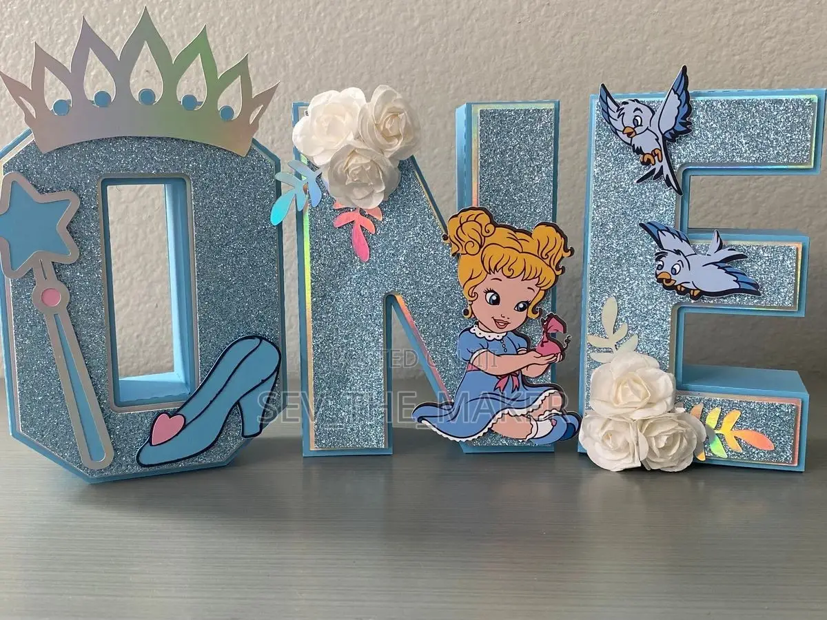 3D Letters and Numbers